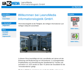 step-bit.com: Startseite - LeanoMedia Informationslogistik GmbH
Homepage der LeanoMedia Informationslogistik GmbH