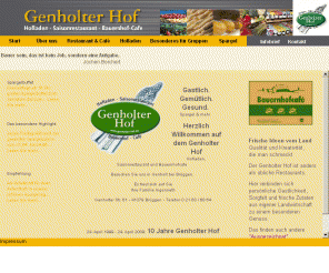 genholter-hof.de: Genholter Hof - Start
Webseite des Spargelrestaurants \\\\\\"Genholter Hof\\\\\\" in Brüggen