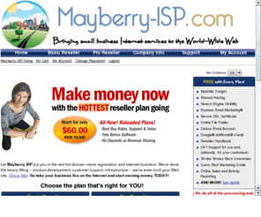 mayberry-isp.com: Mayberry ISP
Web services with small town service and pricing