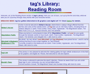 t1goold.net: tag's Library: Reading Room
Reading Room: Fanfiction Writing