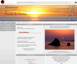 ecole-de-shiatsu.com: Ecole de shiatsu, SHIATSU, Formation en shiatsu à Paris, 94, en France, à Maisons-Alfort
Ecole de shiatsu, SHIATSU, Formation en shiatsu à Paris, 94, en France, à Maisons-Alfort