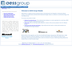 aess-group.com: AESS Group : Home
AESS Group is the leading software development company in Albania.