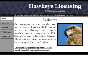 hawkeyelicensing.net: Home
Professional Service