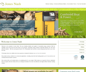 jones-nash.com: Biomass Heating, Woodchip Boilers and Biomass Boilers - Jones Nash
Commited to providing renewable, recycled and carbon neutral solutions with woodchip biomass boilers, wood pellet boilers. Combined heat and power plants(chp)can realy save costs.