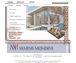 marmimondini.com: Marmi Mondini Domegliara Verona: soluzioni marmo, pietra e granito per architetti e designers
