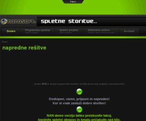 nanosoft.si: napredne rešitve
napredne rešitve s področja informacijskih tehnologij.