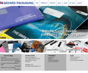 polythene-envelopes.com: Plastic envelopes | Postal bags | Mailing bags - Bayard Packaging
Bayard Packaging are a UK manufacturer and supplier of plastic envelopes, postal bags, dispatch bags and many more, available in different quantities at competitive prices.