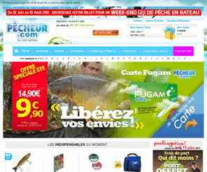 fishing-france.com: Pêcheur.com, la pêche, toute la pêche, et encore plus que la pêche
pecheur.com c'est la pêche et tout le materiel et les articles de peche en vpc. carpe, mouche, mer...: vente en ligne canne, moulinet, accesssoires, video, dvd, barque