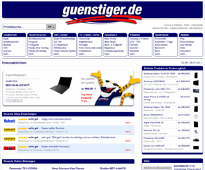 xn--gnstiger-65a.com: guenstiger.de - Der grosse Preisvergleich im Internet
Preisvergleich für Digital | Foto | Video, TV, DVD, Hifi | Audio, Telekommunikation, Haushalt, Finanzen, Reisen, Preis, Einkaufsführer