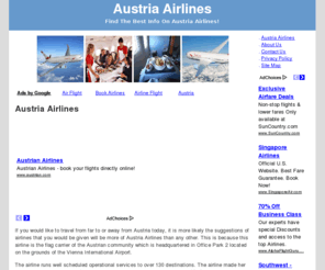 austriaairlines.org: Austria Airlines
Austria Airlines