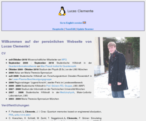 lclemente.org: Webseite von Lucas Clemente
