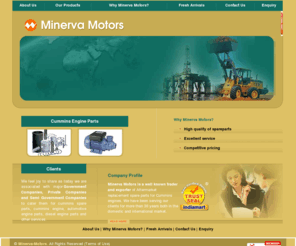 minervamotors.com: Engine Parts - Automotive Engine Parts and Diesel Engine Parts
Engine Parts - Leading trader and exporter of automotive engine parts, diesel engine parts, replacement spare parts, aftermarket replacement spare parts, engine spare parts