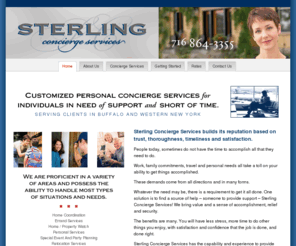 sterlingconcierge.com: Sterling Concierge Services - Concierge services in Buffalo, Erie County, Niagara County and Western New York.
Customized personal concierge services for individuals in need of support and short of time.