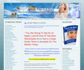 hotech.info: ACNE FREE IN 3 DAYS >> Acne Free In 3 Days Review | Best Acne Products
I have a tip that includes detailed instructions on acne free in 3 days. Lots of acne free in 3 days related tips and tricks here for free!