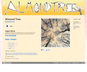 almondtreemusic.com: Make It Good, by Almond Tree
12 track album