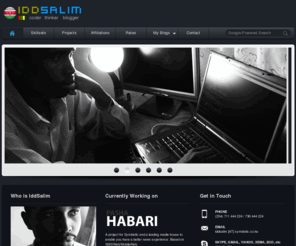 iddsalim.com: iddsalim - coder, thinker, blogger
