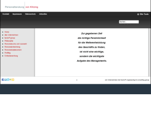 klitzing-consult.com: von Klitzing GmbH - Personalberatung
von Klitzing GmbH - Personalberatung (factorP group)
