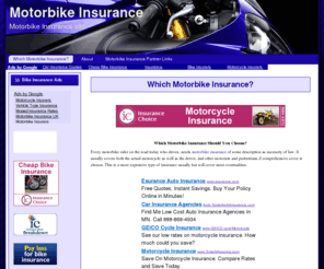 motobike-insurance.net: Motorbike Insurance
Motorbike insurance for motorcycles and bikers.