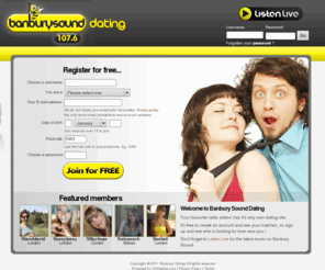 banburydating.com: Banbury Dating brought to you by BanburySound 107.6
Dating site from Banbury Sound - Songs you can sing along to for Banbury