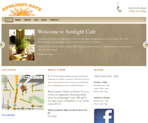 sunlightcafevegetarian.com: Sunlight Cafe | Seattle's longest standing vegetarian restaurant.
Sunlight Cafe offers healthy vegan, vegetarian and gluten-free dishes in Seattle's Roosevelt area. Explore our restaurant's breakfast, lunch, dinner, brunch and happy hour menus.