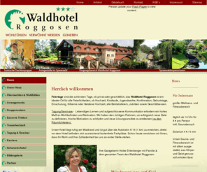 waldhotel-roggosen.info: Willkommen auf der Startseite
Waldhotel Roggosen