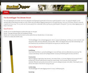 bucketdigger.com: Welcome to BucketDigger.com
Shovel for landscaping, construction, gold mining, farming and gardening.