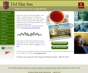 clarioninndelmar.com: Hotels - Del Mar Inn Hotel - Del Mar, CA, USA
Hotels - Del Mar Inn Hotel - Del Mar, California, USA