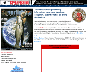 spearfishingmagazine.com: Spearfishing Magazine
Spearfishing Magazine