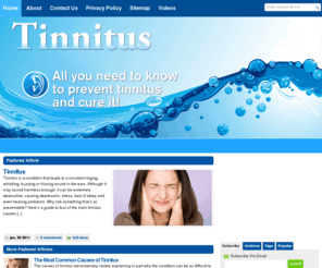 alleviatetinnitus.com: Tinnitus 101
All you need to know about tinnitus from causes to treatment!