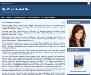 hiswordhealedme.com: His Word Healed Me
Healing Words To Impact Your Life