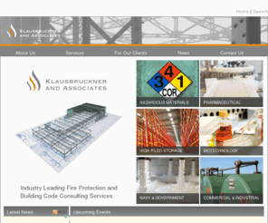 klausbruckner.com: Klausbruckner & Associates
Klausbruckner & Associates Inc. - Licensed Fire and Building Code Consultants.