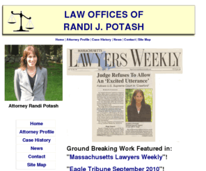 randipotash.com: LAW OFFICES OF POTASH, LEONARDO & DELGADO
Lawyers Lynn MA