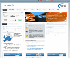 sersolutions.es: SER | Enterprise Content Management, elektronische Archivierung, Dokumenten-Management, Business Process Management, e-Mail Archivierung, Compliance
SER ist Softwarehersteller für iECM - integriertes Enterprise Content Management. Über 23 Jahre Erfahrung in den Bereichen elektronische Archivierung, Dokumenten-Management, Business Process Management, Workflow, digitaler Posteingang zeichnen uns aus.