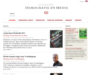 stichtinghetparool.nl: Stichting Democratie & Media | Actueel
Het online archief van De Stichting Democratie en Media