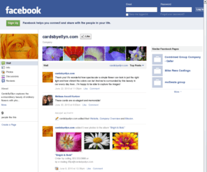 cardsbyellyn.com: Incompatible Browser | Facebook
 Facebook is a social utility that connects people with friends and others who work, study and live around them. People use Facebook to keep up with friends, upload an unlimited number of photos, post links and videos, and learn more about the people they meet.