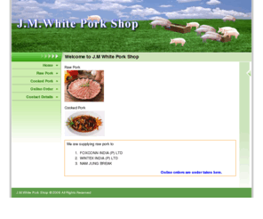 jmpork.com: J.M White Pork Shop
Baby website