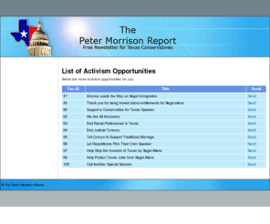 morrisonreport.com: Peter Morrison Report
