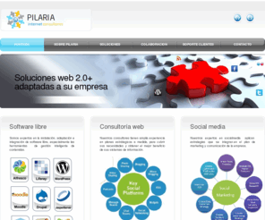 pilaria.es: PILARIA - Sobre PILARIA
Pilaria Internet Consultores sobre software libre opensource, social media, marketing, redes sociales.