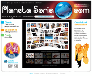 planetasoria.com: Planeta Soria
Planeta Soria, Diseño web y comunicación gráfica en Soria. La mejor imagen para su marca o proyecto 