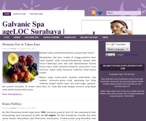 spasurabaya.com: Galvanic Spa ageLOC Surabaya  |  Bisnis
