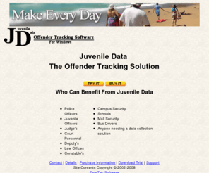 juveniledata.com: Juvenile Data: Offender Tracking Software
Offender Tracking Software