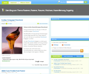 rasieren24.net: Dein Blog zum Thema Rasieren, Rasierer, Rasuren, Wachsen, Haarentfernung, Sugaring -
