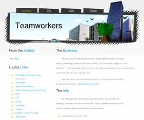 teamworkers.biz: **Teamworkers working global**
