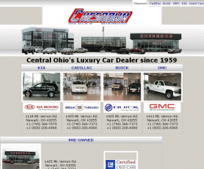 chesrown.net: Chesrown Cadillac Buick GMC KIA and Used Car Dealerships
Central Ohio's Luxury Car Dealer since 1959