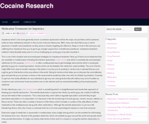 cocaineresearch.org: Cocaine Research
Understanding Addiction To Overcome It