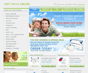 dietpillsonline.info: Diet Pills Online
Our online pharmacy features Diet medications and much more with no prior prescription required!