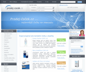 prodej-cocek.cz: Levné kontaktní čočky
Internetový obchod s širokým sortimentem kontaktních čoček a příslušenství. Součástí obchodu jsou i online poradna, návody a články.