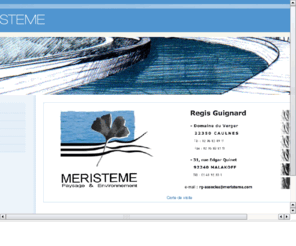 meristeme.com: Agence méristème
agence, architecture, paysagiste, environnement