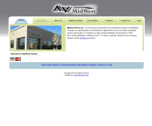 midwestresins.com: Midwest Resins
Midwest Resins is a full service resin distributor based in the midwest. With our representation and distribution agreements, we can provide unmatched quality and service.
