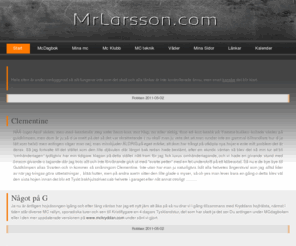 mrlarsson.com: WWW.mrlarsson.com
MrLarsson hemsida